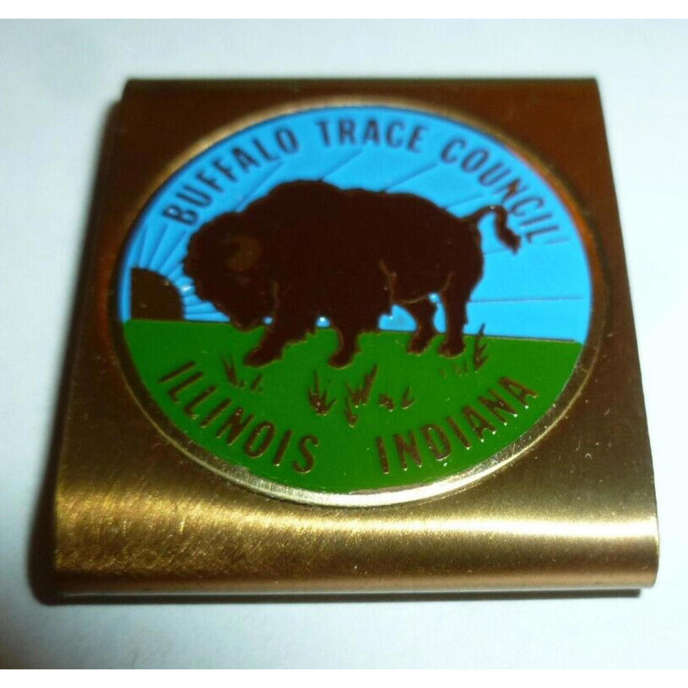 Vintage Boy Scout BELT LOOP BSA Buffalo Trace Council Illinois Indiana‎ RARE